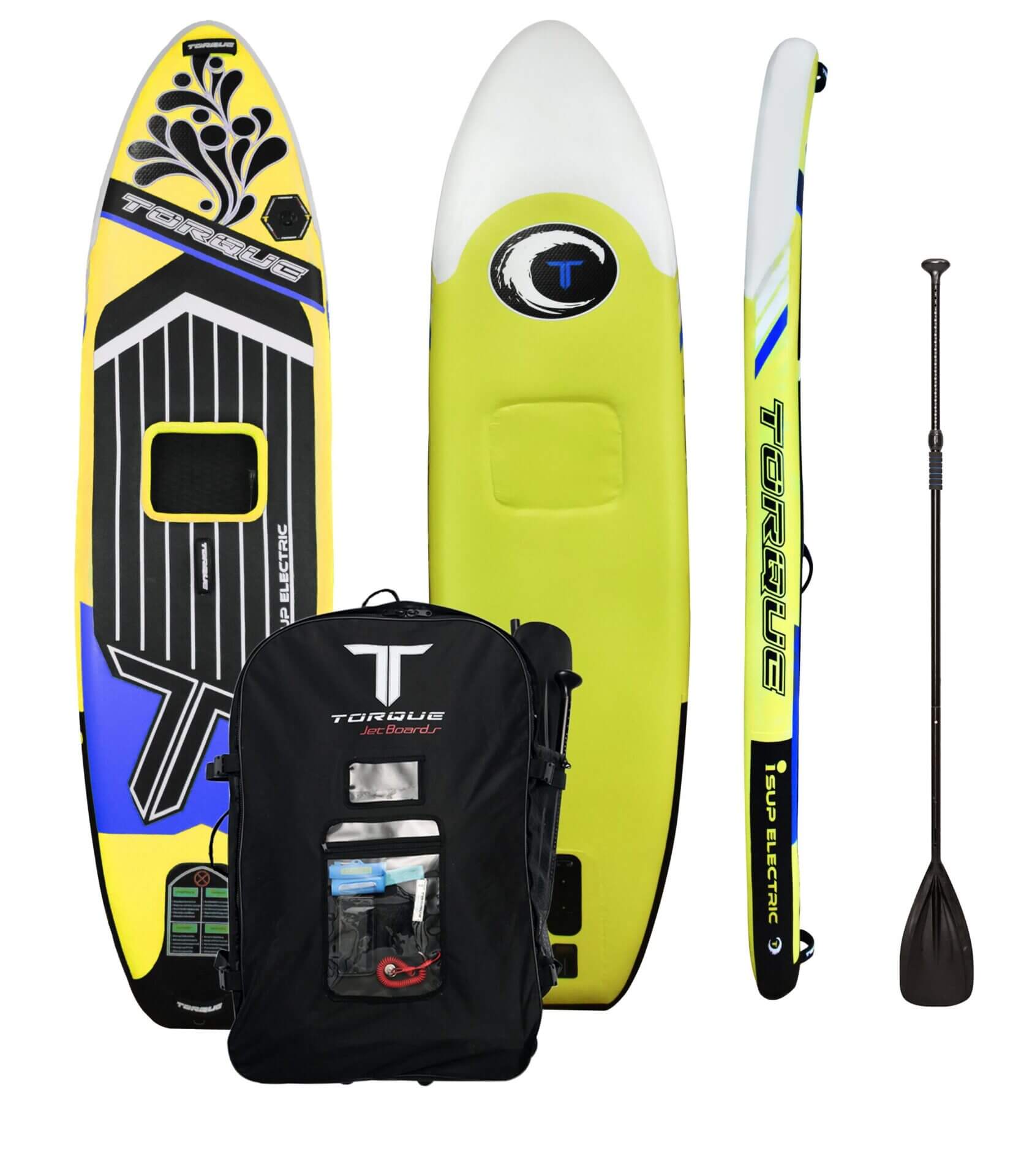 iSUP Electric Paddleboard - Portable Inflatable Electric SUP